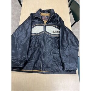 LUGZ SPORT WEAR LEATHER COAT 2XL UNISEX JACKET